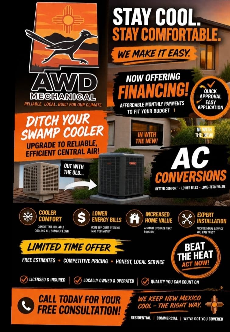 Ditch the Swamp Cooler and Upgrade to Central Air image