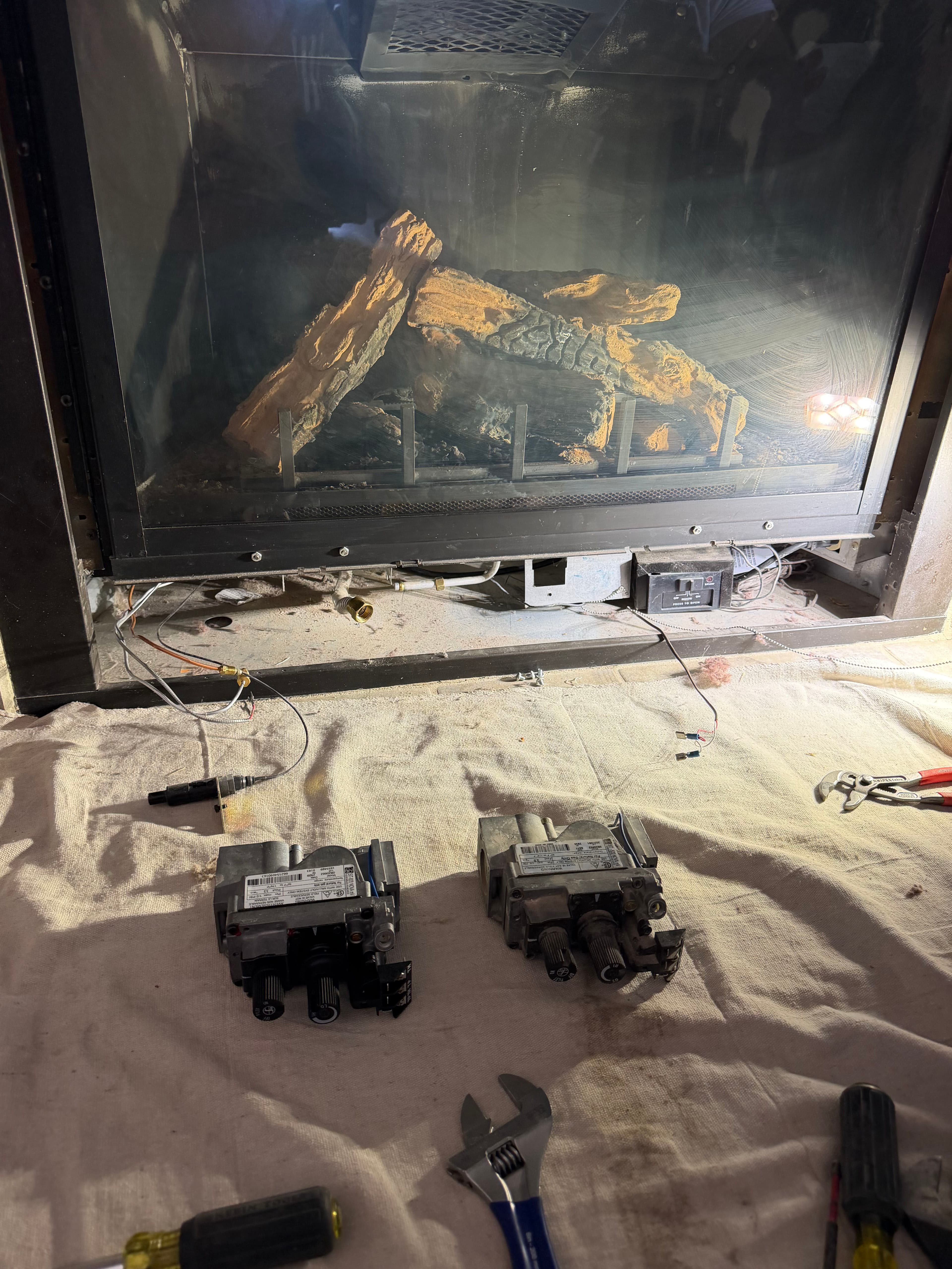 Project Gas Fireplace Repair with Gas Valve Replacement Done Right image