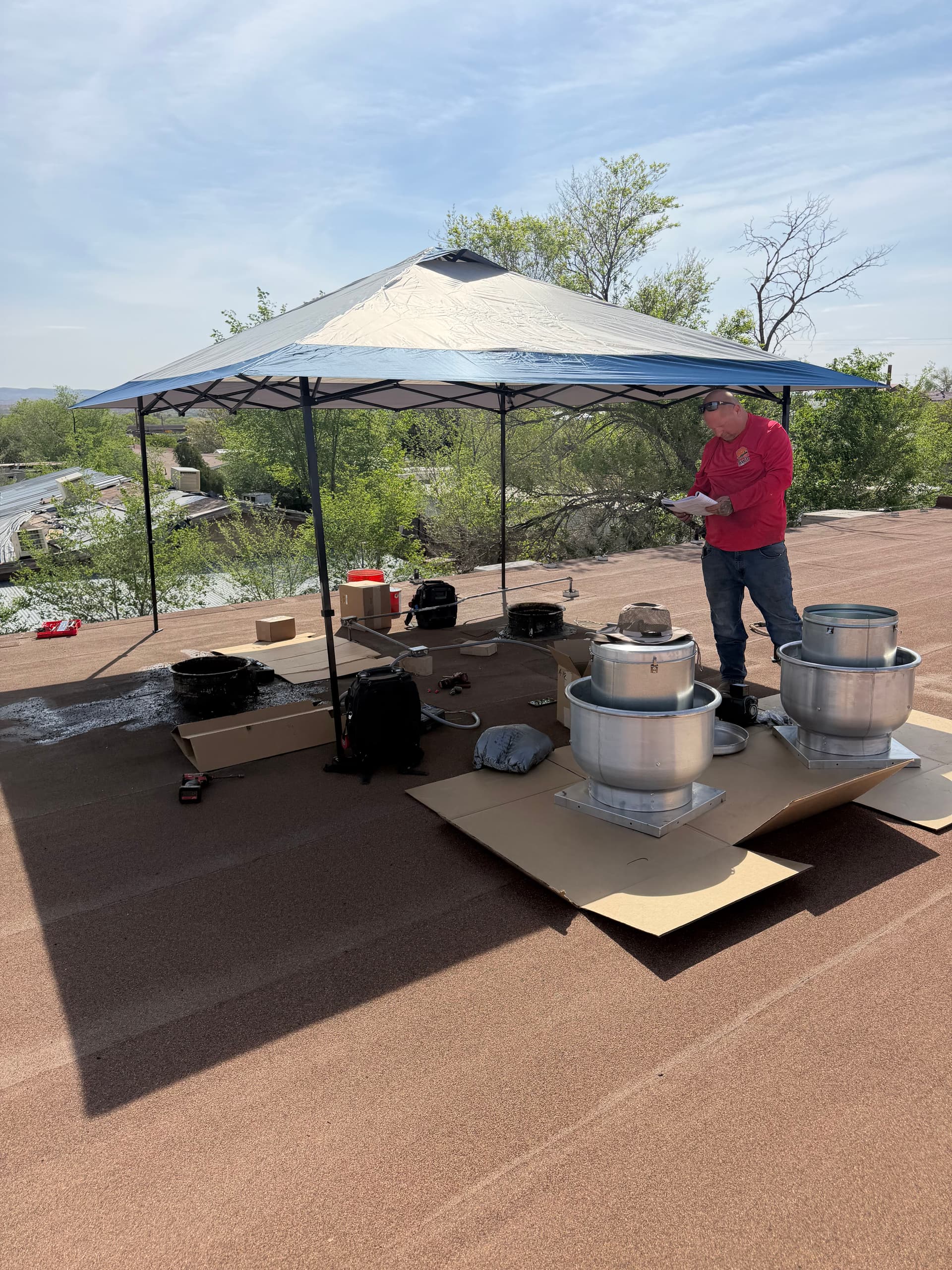 Gallery photos for New Ductless Mini-Split and Exhaust Fan Installation for Desert Diamond Restaurant: Image #7